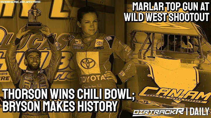 Tanner Thorson wins first Chili Bowl | Mike Marlar...