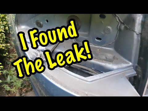 Rebuilding a Jaguar XF Sportbrake Part 6 – Fixing the Water Leak in the Boot