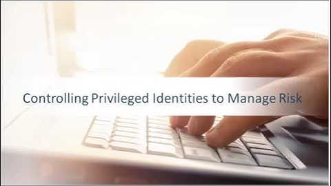 Privileged Access Management It’s for Applications too