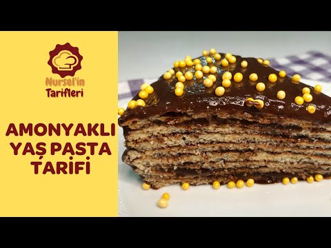 90'lı Yılların Favorisi 🥰 Meşhur Amonyaklı Yaş Pasta Tarifi l Nursel'in Tarifleri