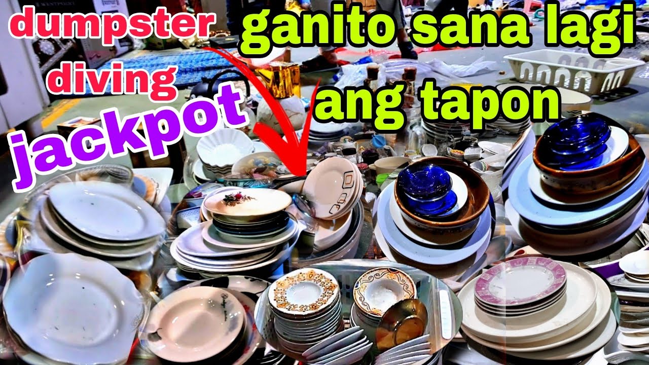 WALA NG IGAGANDA PA DITO SA MGA GAMIT NA PINAGTATAPON NILA WOW 😮😮 TALAGA  / DUMPSTER DIVING