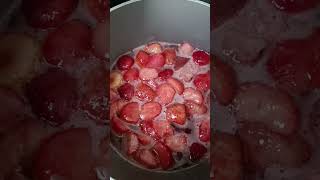 compota de morango #vlog #viralshort #compota #geléia #coulis #comofazer