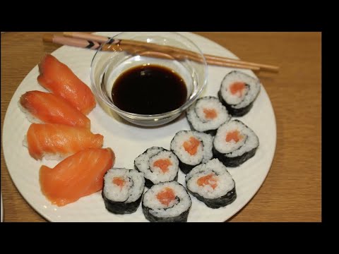 Video: Cómo Hacer Tarta De Sushi De Salmón Ahumado