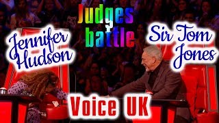 Judges battle | Sir Tom Jones &amp; Jennifer Hudson&#39;s | The Voice UK 2019