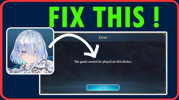 Fix Shadowverse: Worlds Beyond Error This Game Cannot Be Played On This Device