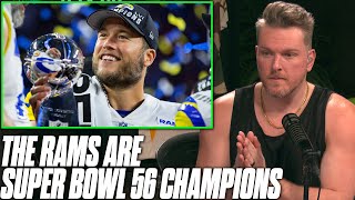Pat Mcafees Thoughts On Super Bowl 56, Rams Beating Bengals