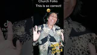 How To Look Sanctifide In Church // Literally Correct #comedy #tiktok