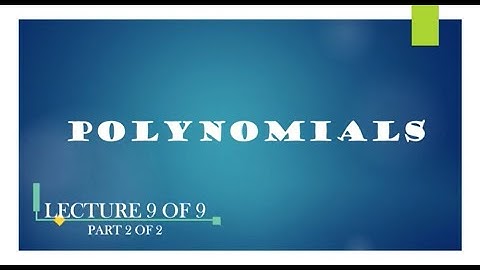 AM015 CHAPTER 5 (LECTURE 9 OF 9) PART 2