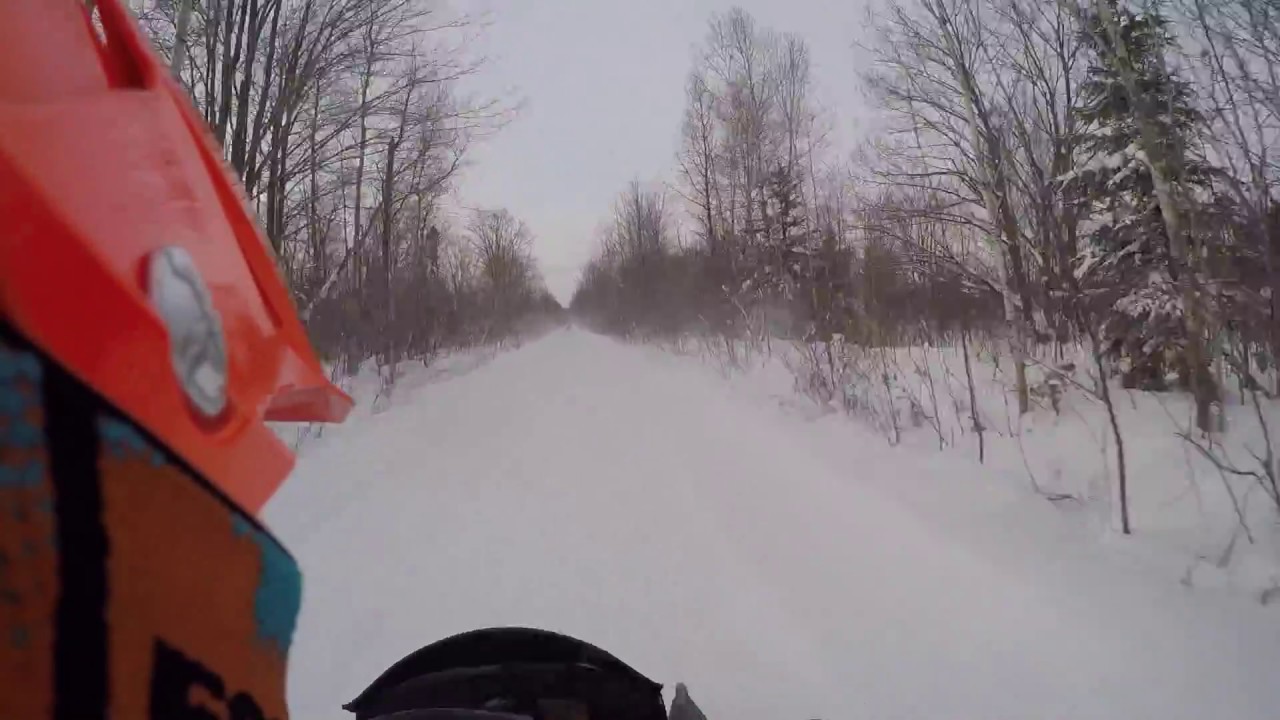 SNOWMOBILING CALUMET TO HOUGHTON YouTube