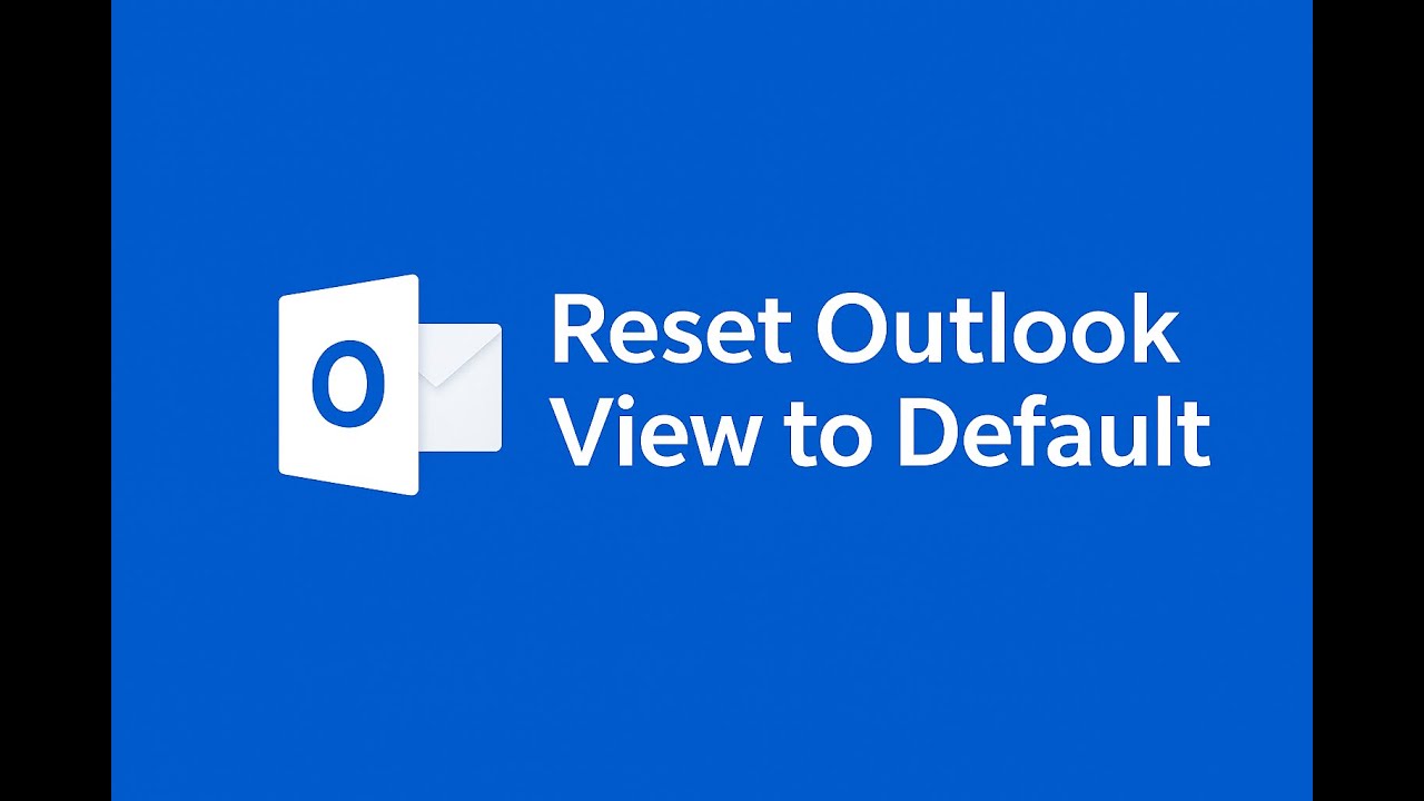 reset outlook view thumbnail