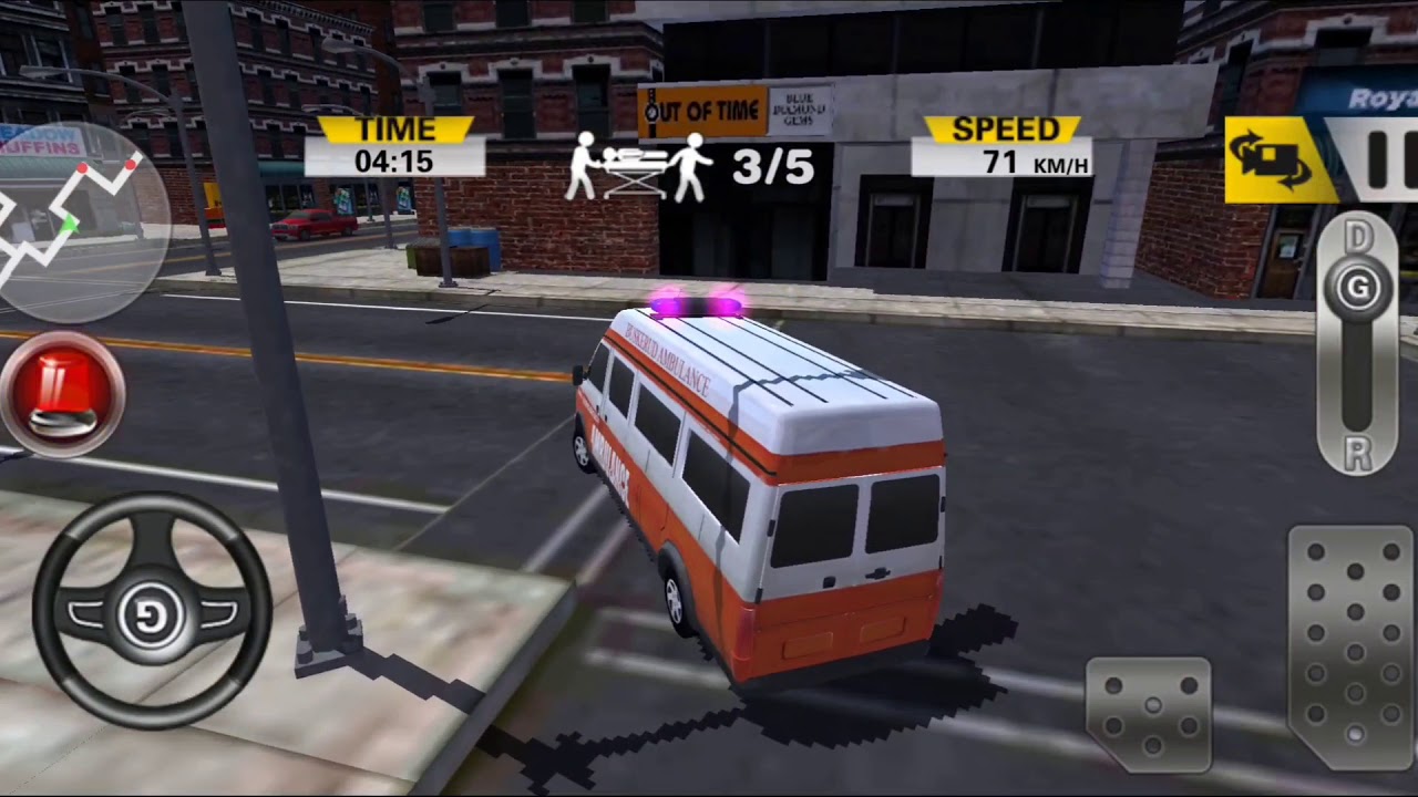 Impossible City Ambulance Ep4 , Ambulans Araba Oyunu Ambulance Car