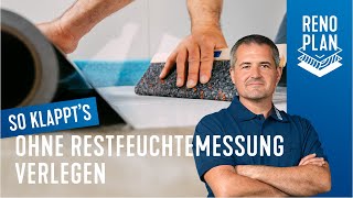 Bodenbeläge Ohne Messung Der Restfeuchte Verlegen - Schritt Für Schritt Mit Uzin Renoplan