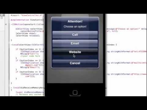 Xcode: How to Create an Alert View with Actions