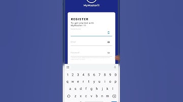 mymaster 11 how to register |How to create account in Mymaster11 #mymaster11 #mymaster11registration
