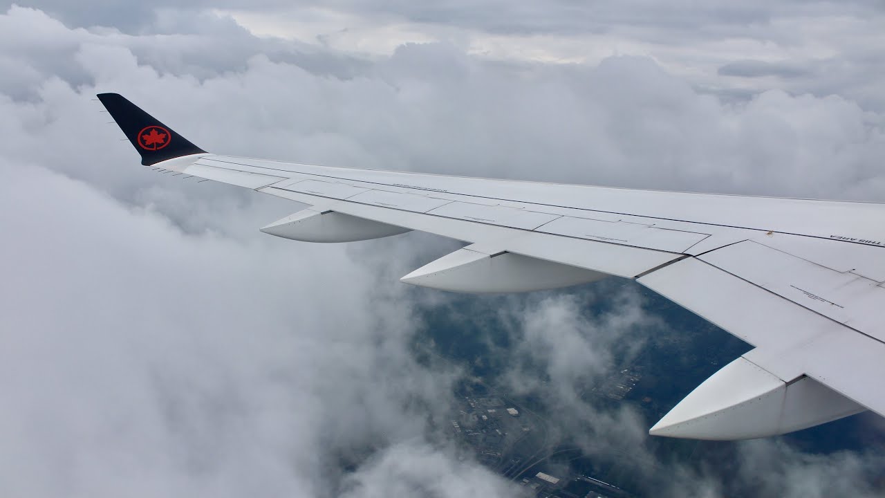 Air Canada Airbus A220-300 Cloudy Takeoff from Montreal | YUL-YYZ