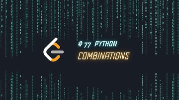 LeetCode #77 Combinations (Azərbaycanca)