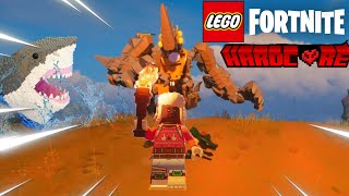 so i played hardcore lego fortnite….