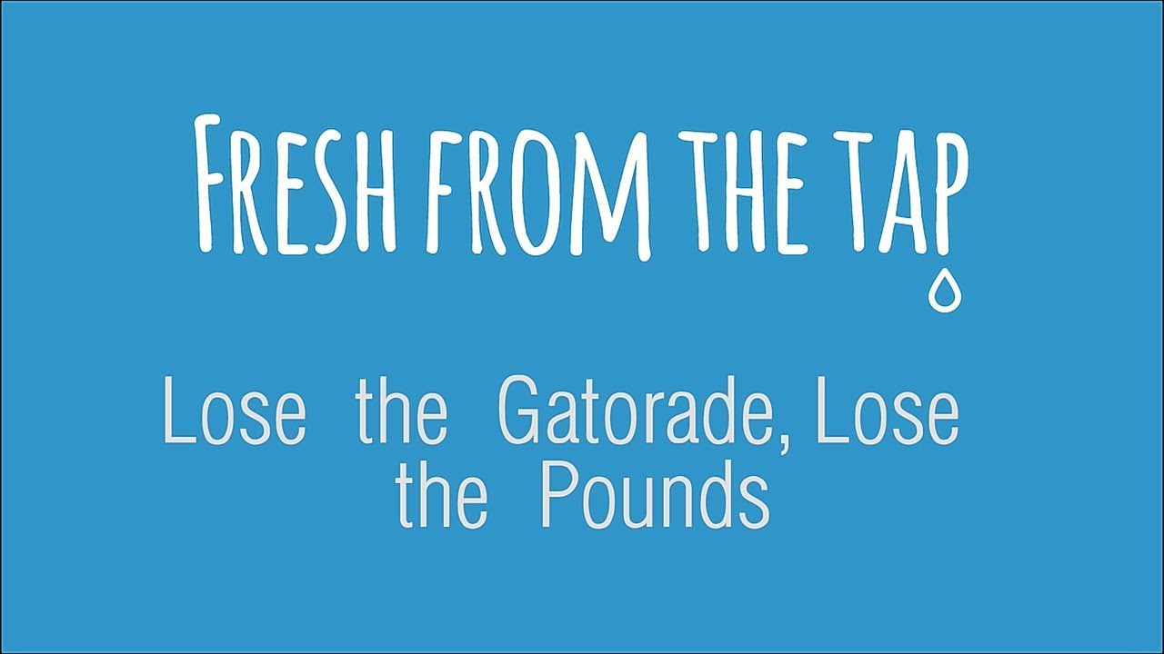 Want to lose weight? Get in better shape? Stop drinking Gatorade. YouTube
