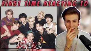 FIRST TIME REACTING TO STRAY KIDS (K-POP)