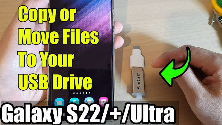 How to transfer pictures from samsung phone to flash drive