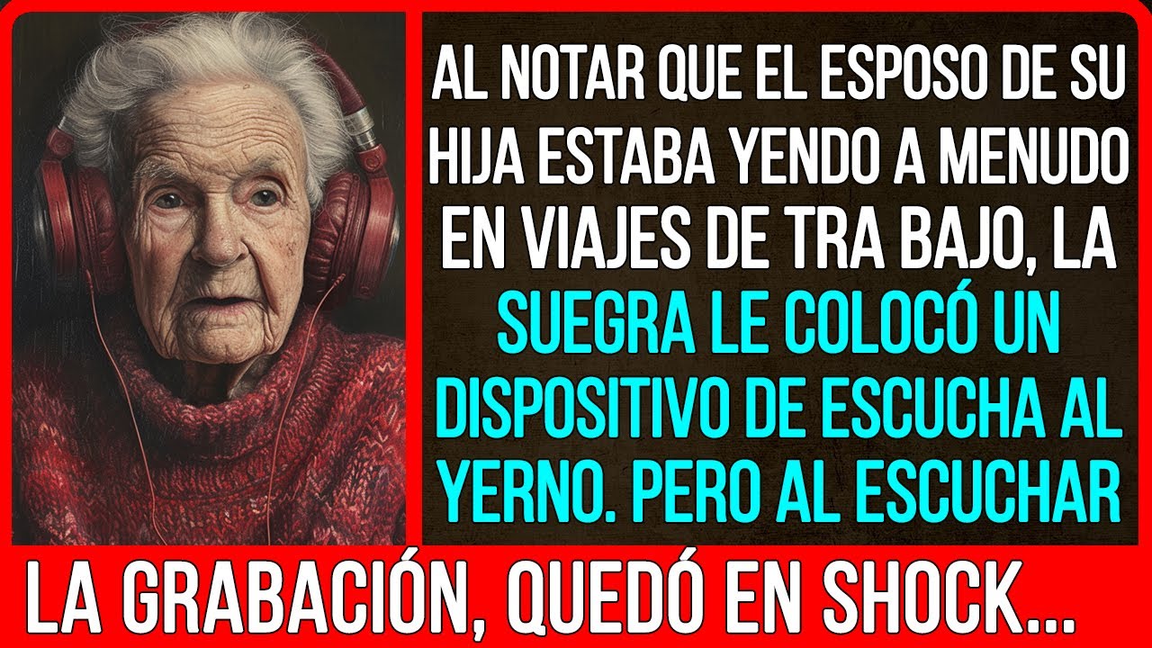 La suegra escuchó la grabación y descubrió lo que no debía saber...