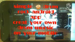 Music | Android app | Simple 🥁 drum rock | creat your own music | Android mobile | screenshot 5