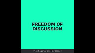 Peter Singer on freedom of discussion | Think Inc.