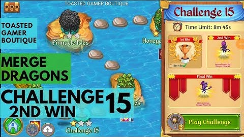 Challenge 15 Merge Dragons 2nd Win Get Cosmo Dragon Kid