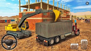 Construction Simulator 2017 - Heavy Excavator & Dumper Truck - Android Gameplay screenshot 4