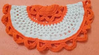 Thalposh Design White And Orange