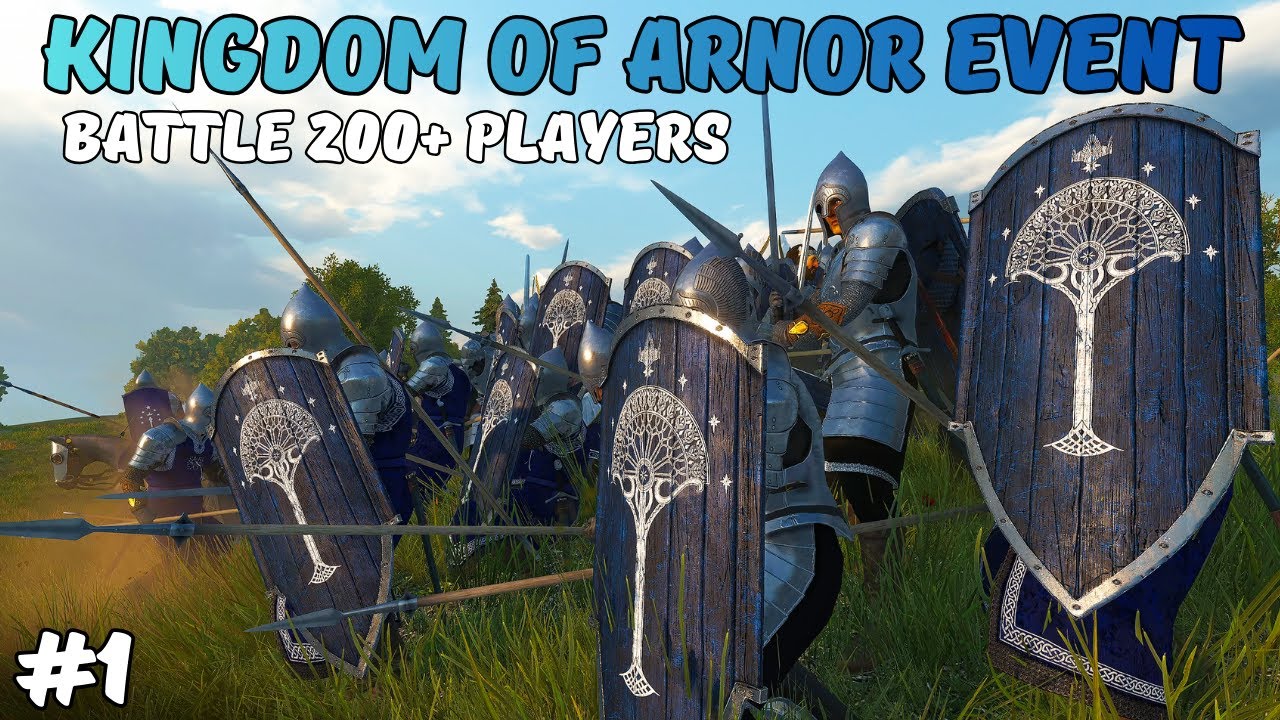 The Lord of the Rings | Kingdom of Arnor Event 200+ players | Mount & Blade II: Bannerlord