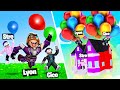 999.999.999 PALLONCINI! LANCIO LA CASA NELLO SPAZIO! SIMULATORE DI PALLONI SU ROBLOX