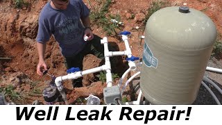 How to Repair Leaking Well Plumbing by Farm Dad 3,106 views 2 years ago 7 minutes, 47 seconds