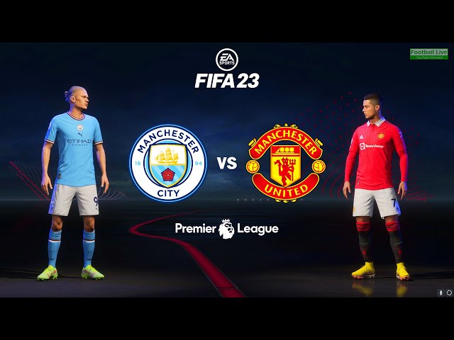 FIFA 23 - Man City vs. Man United - Premier League 22/23 Full Match at Etihad - Gameplay PC class=