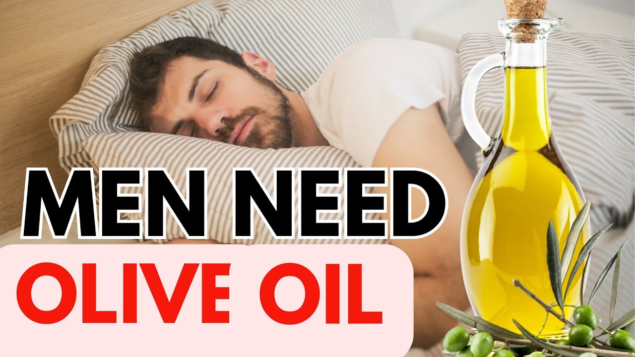 Why MEN Need To Drink Olive Oil Before Bed - YouTube