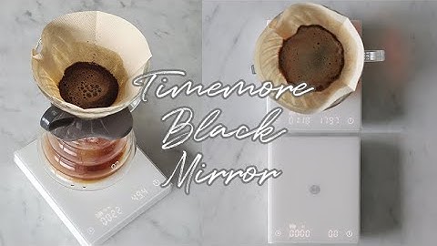 Timemore Black Mirror Basic scale 泰摩黑镜BASIC | unboxing + demonstration 拆箱 + 演示 | f. La Cabra Coffee