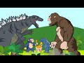 Godzilla vs King Kong | Among Us Cartoon Animation EP 4