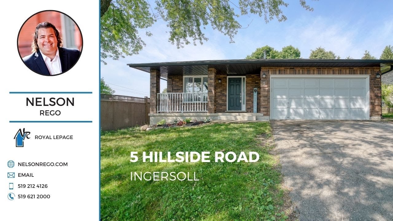 Ingersoll Real Estate 5 Hillside Rd Nelson Rego YouTube