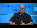 Sarnia police chief derek davis on the use of force  sarnia lambton today