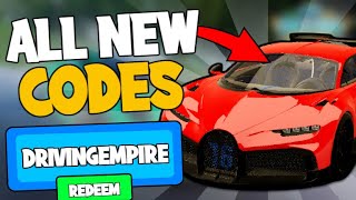 ALL DRIVING EMPIRE CODES (December 2020) | ROBLOX Codes *SECRET/WORKING*