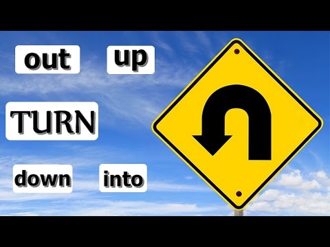 Английские фразовые глаголы - turn