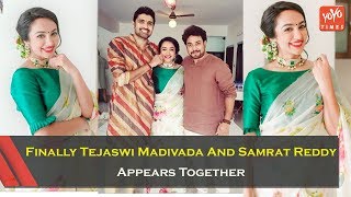 Finally Tejaswi Madivada And Samrat Reddy Appears Together Deepthi Sunaina Tanish Yoyo Times