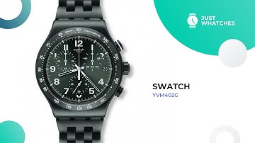 Swatch YVM402G Men Watches Features, in 360, Full Specs