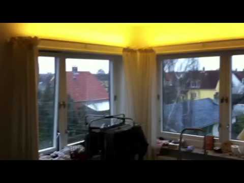 Led lys i stue youtube Stue lys