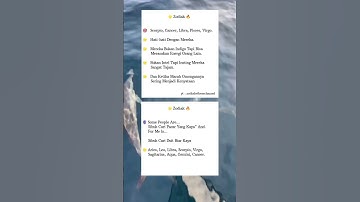 Thumbnail of zodiak check #zodiac  #shorts #zodiac #trending #zodiacsigns #ramalankeuangan #zodiakhariini #music