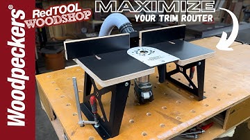 StabilMaxRT: The Ultimate Upgrade For Your Trim Router l RedTOOL WOODSHOP
