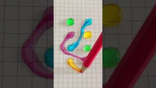 Fun colors 🟣🟢🔵 #art #drawing #games #shorts
