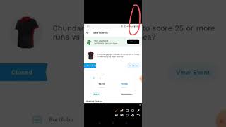 Probo Winning App ll match prediction winning ll #probo #shorts #ipl #ipl2023 #dream11 screenshot 5
