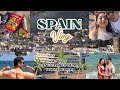 Spain Travel Vlog Part 1 🇪🇸 | Exploring Costa Brava: Blanes, Lloret de Mar, Tossa de Mar 🏖️ | Beach