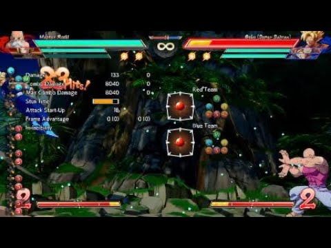 DBFZ JaiOfManyDrops2020 "Roshi shocking truth.." 8k combo meter drop